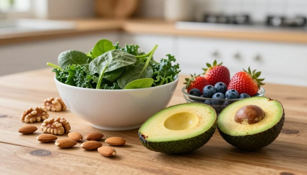 Alimentação saudável para cabelos