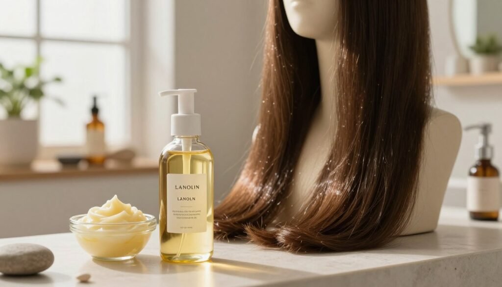 Benefícios da lanolina para os cabelos