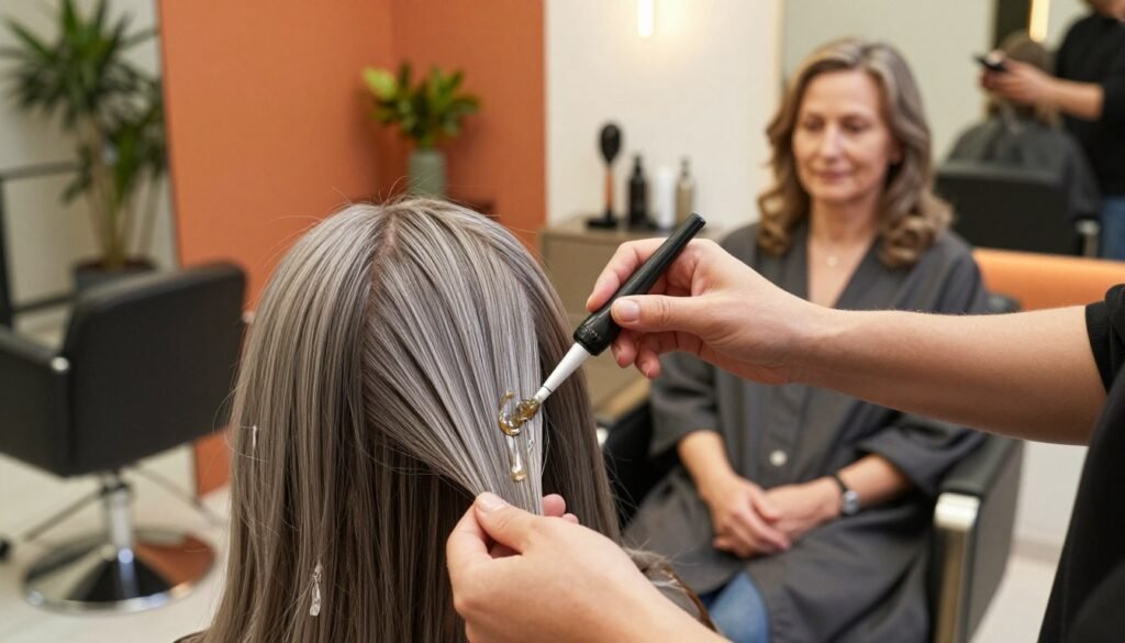 Botox matizador aplicação