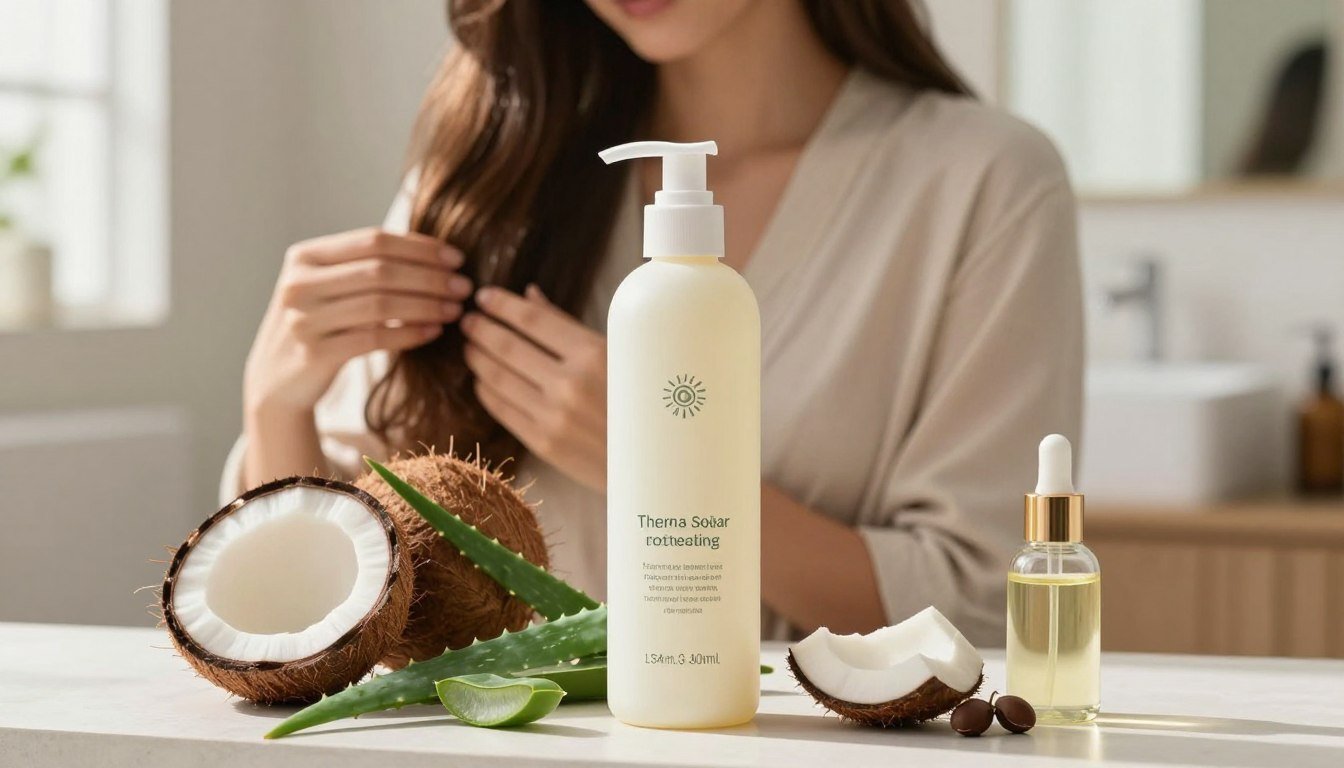 Leave-in com proteção térmica e solar