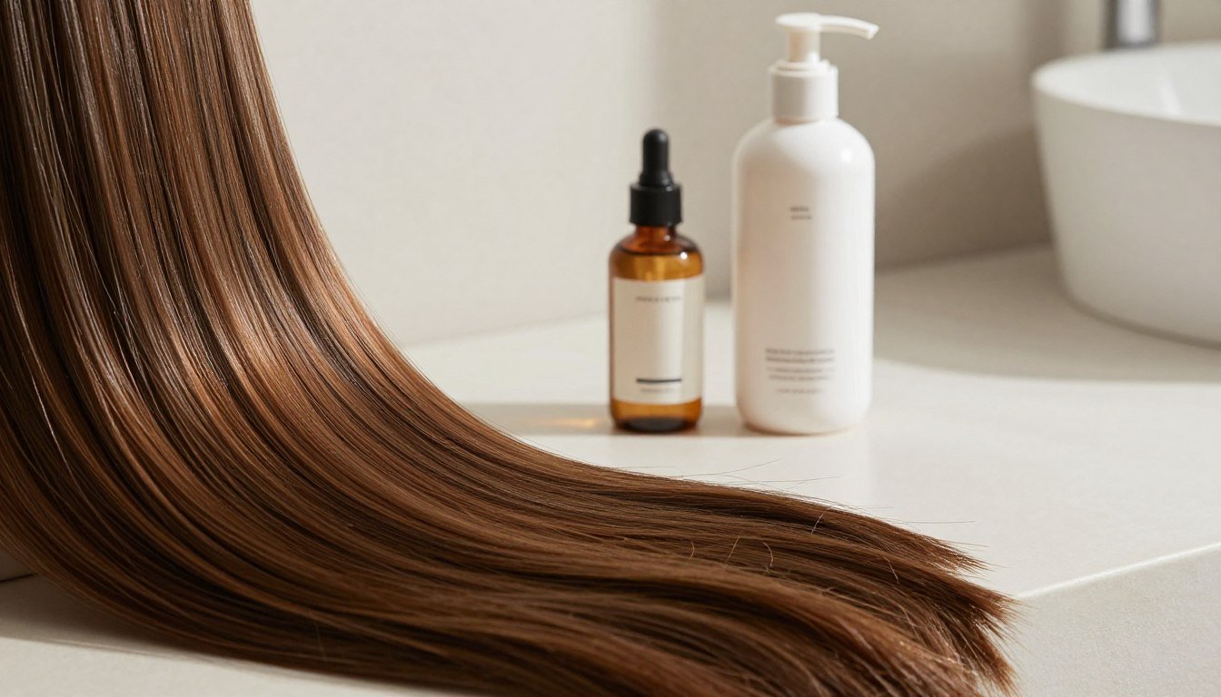 Minimalismo capilar produtos multifuncionais