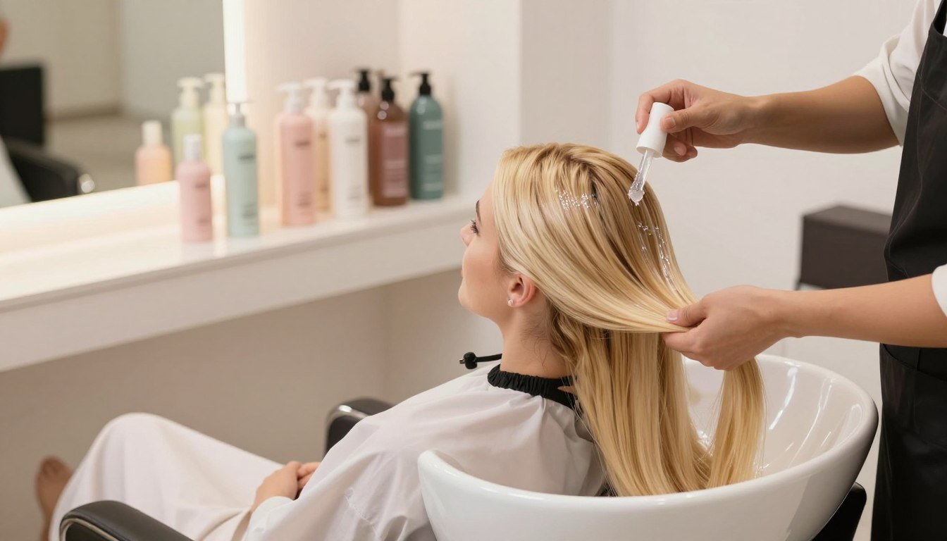 Progressiva para loiras que não amarela