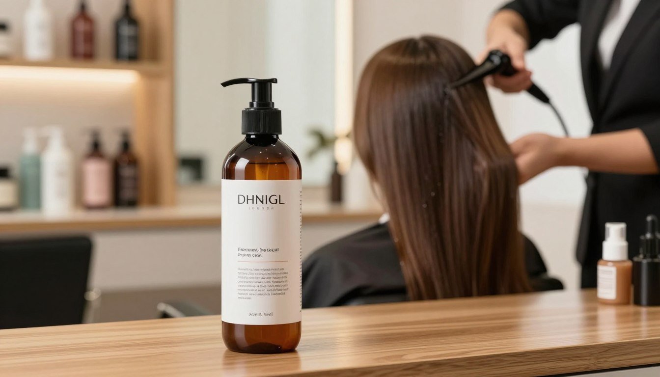 Protetor térmico para cabelo oleoso e liso