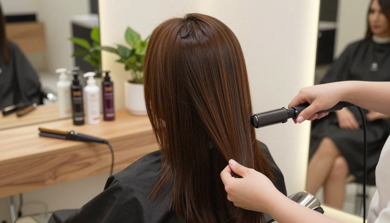 Selagem de pontas duplas com calor