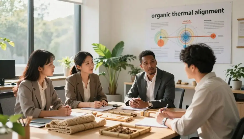 alinhamento térmico orgânico