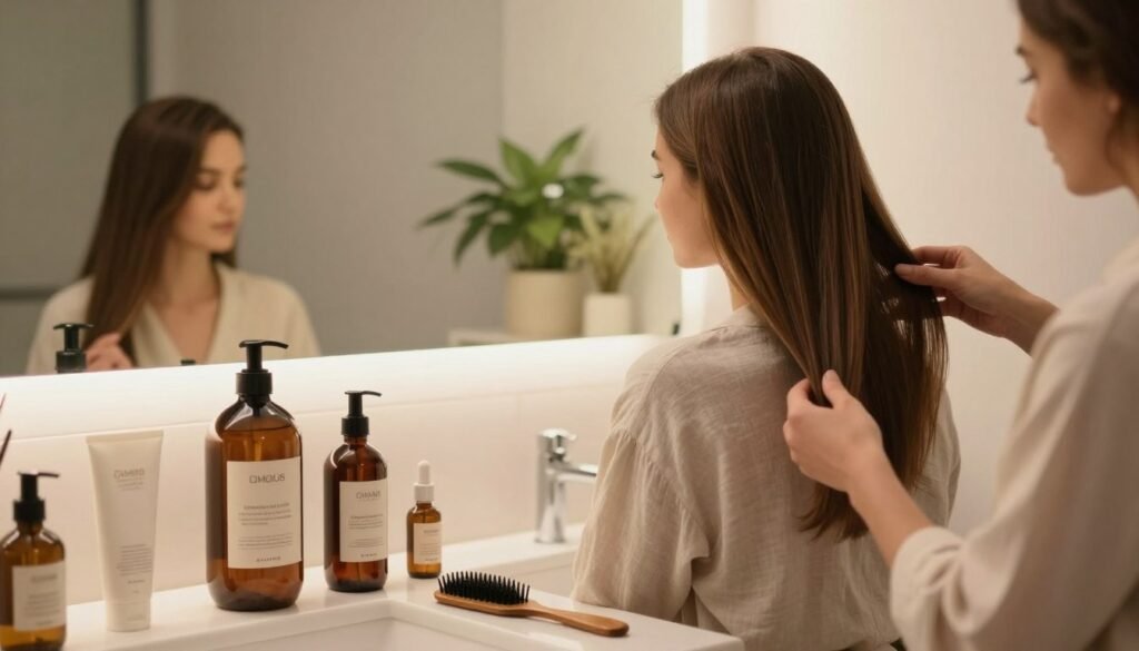 cuidados com os cabelos