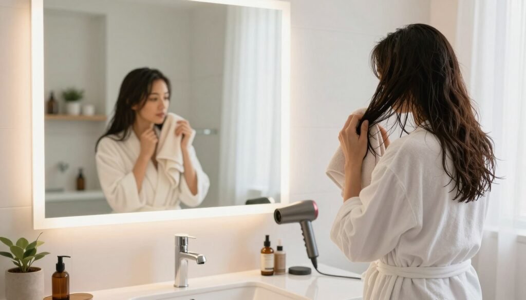 dicas para secar o cabelo corretamente