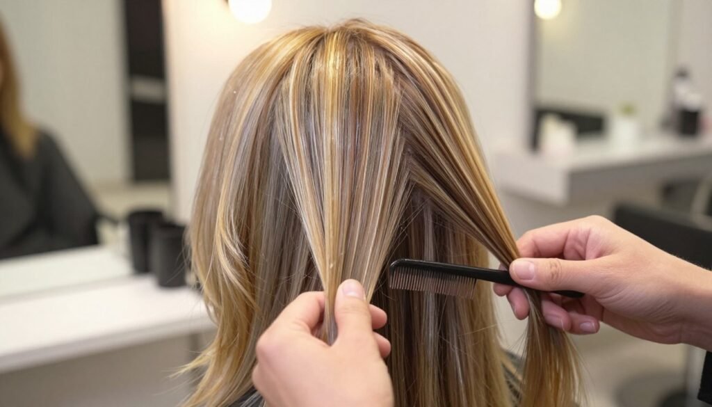 efeitos visuais da técnica de luzes